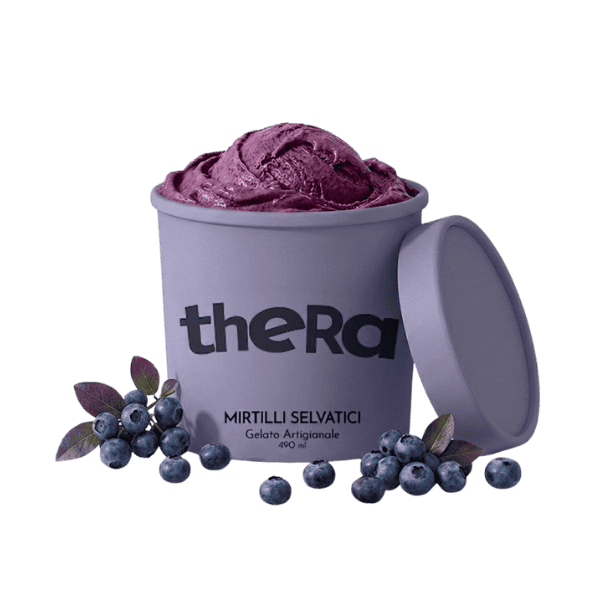 Helado de Mirtilli Selvatici