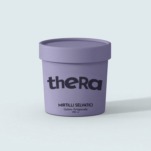 Helado de Mirtilli Selvatici